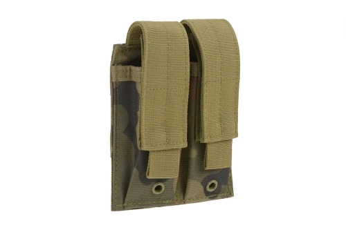 GFC Tactical - Podwójna ładownica pistoletowa - MOLLE - Nylonowa - Wz. 93 Pantera Leśna - GFT-19-011404