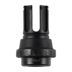 Gomander - Kompensator płomienia Quadron Evo - 5,56mm - Gwint M14x1 - Czarny - TB0.9616_3-M14X1-5.5