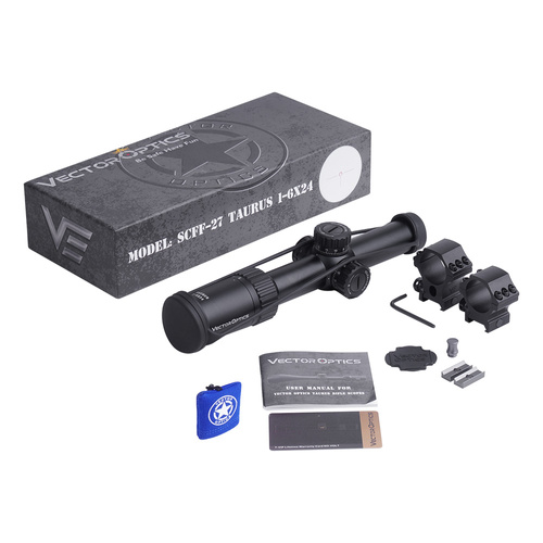 Vector Optics - Luneta biegowa Taurus 1-6x24 - 30 mm - First Focal Plane - SCFF-27