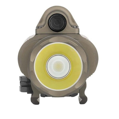 Olight - Latarka taktyczna na broń z celownikiem laserowym BALDR Pro - 1350 lumenów - Czarny