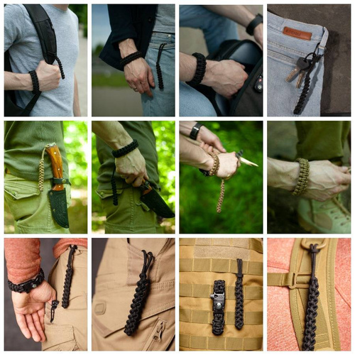 EDCX - Zestaw do rozpalania ognia "Flaming Lizzard" - Coyote Brown - 2348