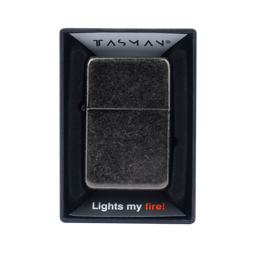 Tasman - Zapalniczka benzynowa - Antique Silver - Q310009