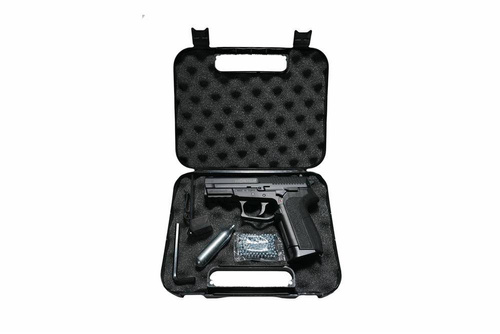 Norica - Pistolet wiatrówka na CO2 N.A.C. 1702 z walizką - 4,5 mm BB - PACK N.A.C. 1702