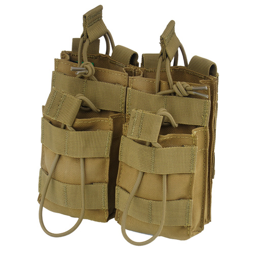 Condor - Ładownica MOLLE na magazynki AR15 - Podwójna - Coyote Brown - MA43-498