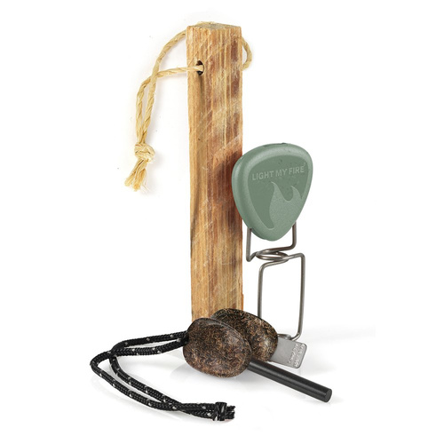 Light My Fire - Zestaw do rozpalania ognia FireLighting Kit BIO - SandyGreen / CocoShell - 2506711140