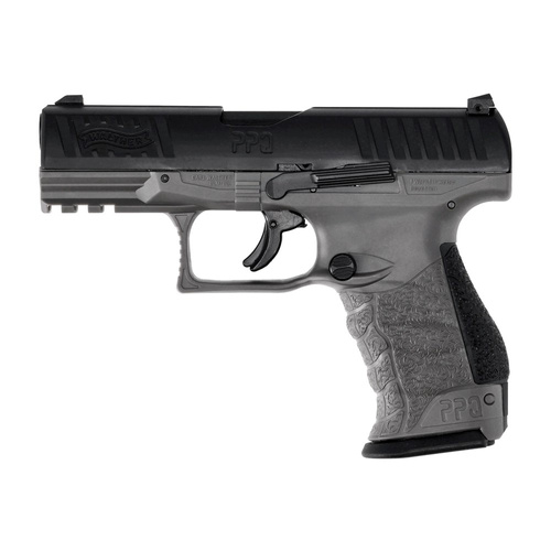 Umarex - Pistolet RAM na kule gumowe Walther PPQ M2 T4E kal .43 - Tungsten Gray - 2.4759