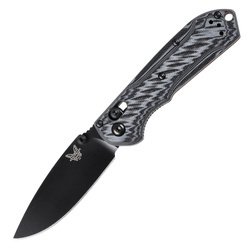 Benchmade - Nóż składany taktyczny Mini Freek - CPM M4 - Czarny - 565BK-02