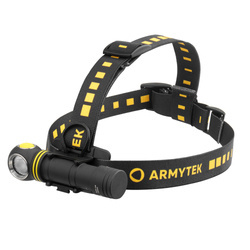 Armytek - Latarka akumulatorowa / czołówka Elf C2 - 1100 lm - Zimne światło - F05103C