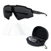 Gatorz - Okulary balistyczne Blastshield B2 - ANSI Z87+ - Dwa wizjery - Anti-Fog - GZ-16-396