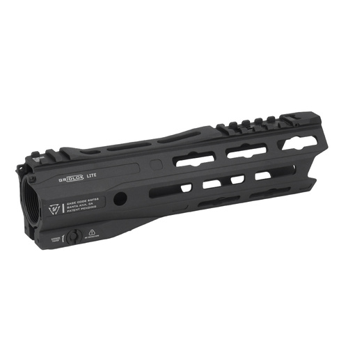 Strike Industries - Łoże aluminowe Gridlok LITE 8,5" - AR-15 - Czarne - SI-GRIDLOK-LITE-8.5-BK