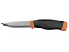 Morakniv - Nóż Companion Heavy Duty - 12C27 - Czarny / Pomarańczowy - 13260