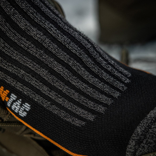 M-Tac - Skarpety Coolmax 75% Long - Czarny - FL-2103-2