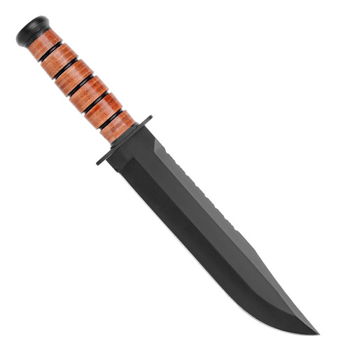 Ka-Bar 2217 - Nóz survivalowy - Leather Handled Big Brother