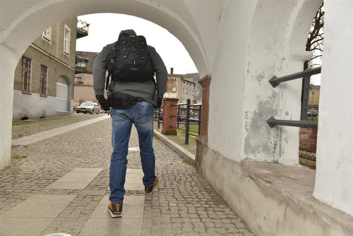 Helikon - Nerka Bandicoot® - Nylon Polyester Blend - Niebieski melanż - TB-BDC-NP-M2