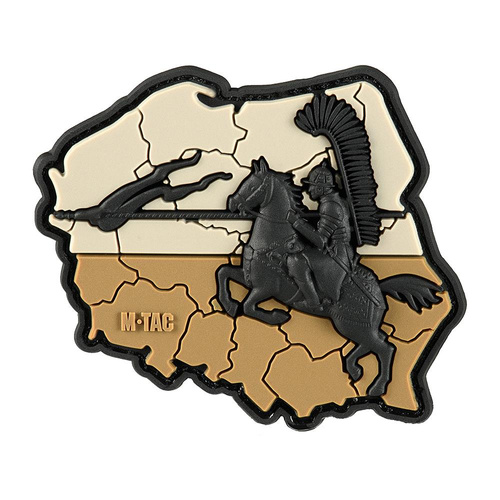M-Tac - Naszywka Husaria 3D - Morale Patch - Coyote - 51010005