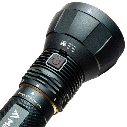 Mactronic - Latarka szperacz Blitz K12 - 11600 lm - Czarny - THS0011