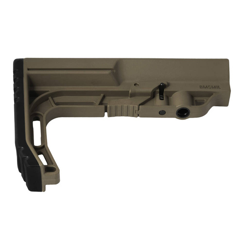 MFT - Kolba Battlelink Minimalist Stock - Mil Spec - Scorched Dark Earth - BMSMIL-SDE