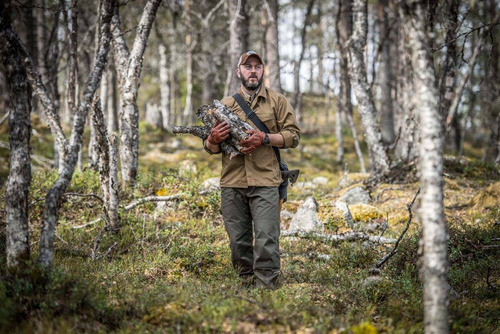 Helikon - Spodnie trekkingowe Woodsman® - Crimson Sky / Czarny - SP-WDN-DC-8301A