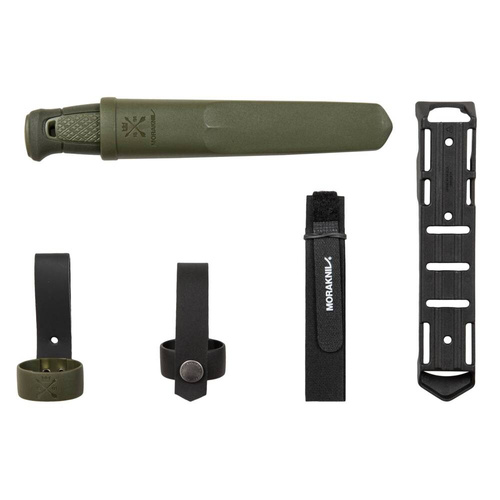 Morakniv - Nóż outdoorowy Kansbol Multi-Mount - Stal nierdzewna - Pomarańczowy - NZ-KSM-SS-95