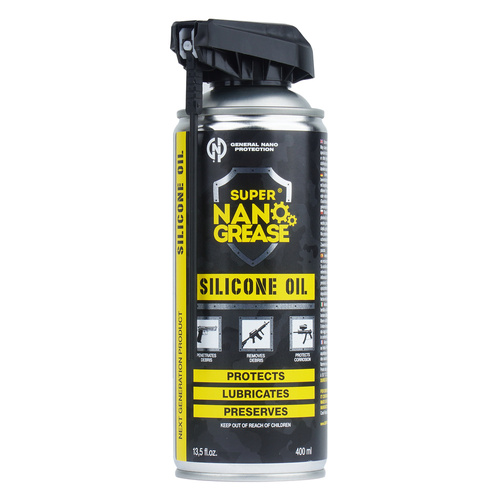 General Nano Protection - Olej silikonowy do broni Super Nano Grease Silicone Oil - Spray - 400 ml - 502502