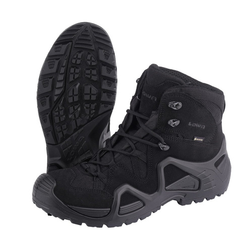LOWA - Buty taktyczne damskie ZEPHYR GTX® MID Ws TF - Czarne - 320537 9999