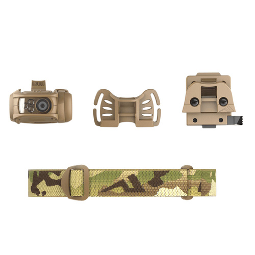 Princeton Tec - Latarka czołowa wojskowa REMIX PRO MPLS - RGI - TAN / MultiCam - RMX300PRO-NOD-RGI-MC