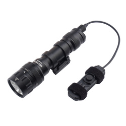 NEXTorch - Latarka taktyczna LED z IR na broń długą - 1000 lm - Czarna - WL50B IR