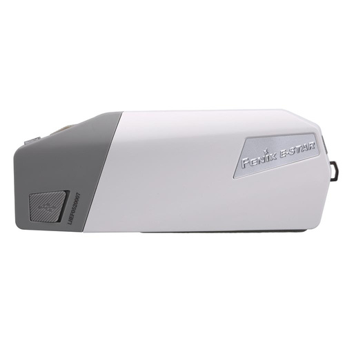 Fenix - Latarka diodowa LED E-Star z akumulatorem - 100 lm - Biała / Szara - E-STAR