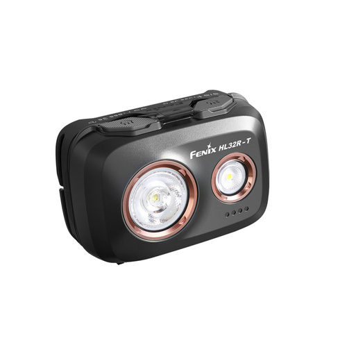 Fenix - Latarka czołówka diodowa HL32R-T - Czerwony / Czarny - 039-548