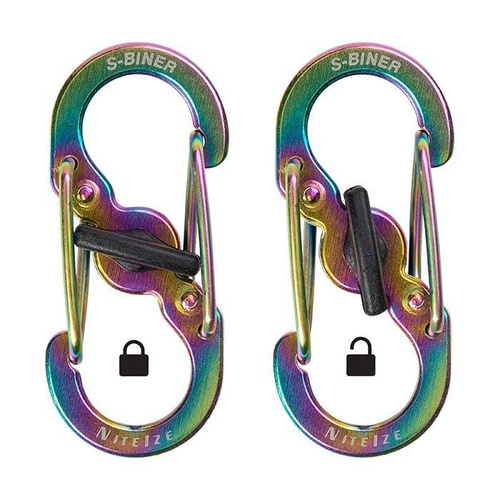 Nite Ize - Karabinek na klucze BigFoot Locker™ KeyRack™ - Spectrum - KLKBF-07-R3