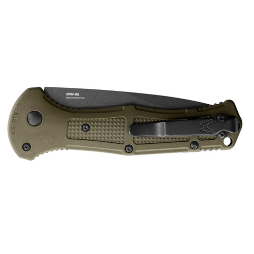 Benchmade - Nóż sprężynowy składany Claymore - CPM-D2 - 9070BK-1