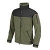 Helikon - Bluza polarowa Classic Army - Olive Green / Black - BL-CAF-FL-16
