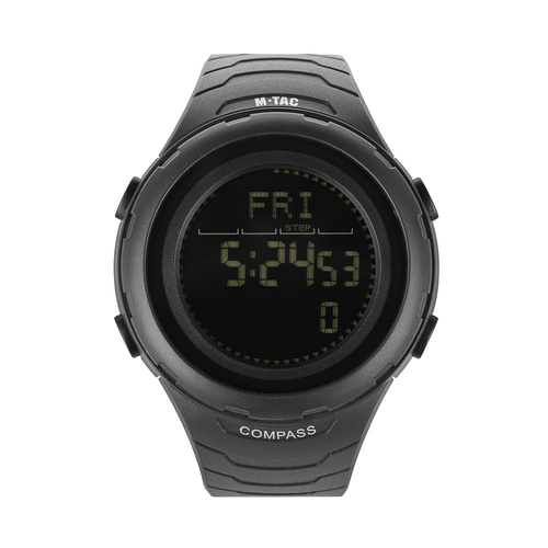 M-Tac - Zegarek taktyczny 2166 - LED - 5 ATM - Czarny - 50008002