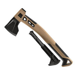 Gerber - Toporek survivalowy z przybornikiem w chwycie Bushcraft Hatchet - Coyote - 31-003789