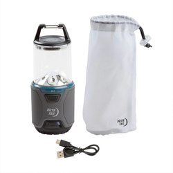 Nite Ize - Akumulatorowa lampa kempingowa Radiant® RL3™ PowerSwitch™ - 500 lm - Szary / Niebieski - RL3-03-R8