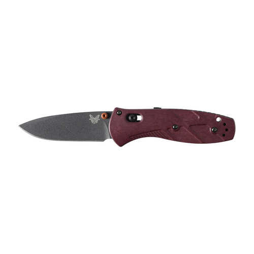 Benchmade - Nóż składany EDC Mini Barrage 585 - CPM-S30V - Redstone - 585BK-04