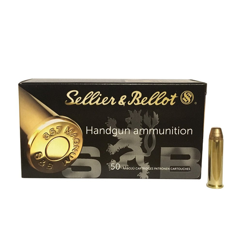 Amunicja Sellier&Bellot .357 Magnum FMJ 158 gr / 10,25 g - BOX 50 szt.