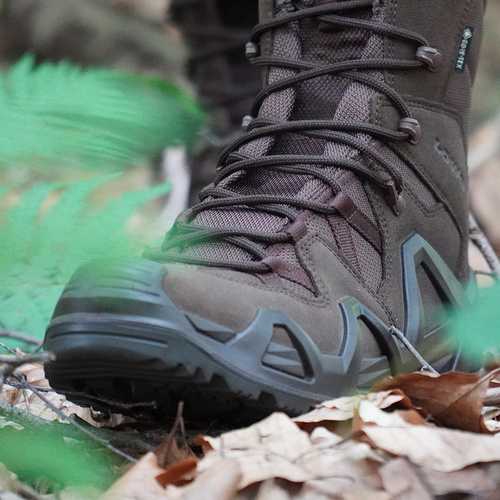 Lowa - Buty taktyczne Zephyr GTX HI MK2 - Dark Brown - 310850 C30 0493