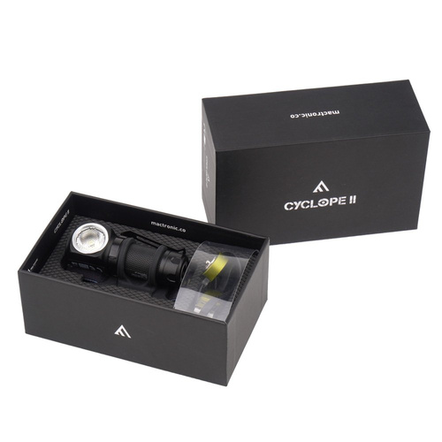 Mactronic - Akumulatorowa latarka wielofunkcyjna / czołówka Cyclope II - 600 lm - THL0131