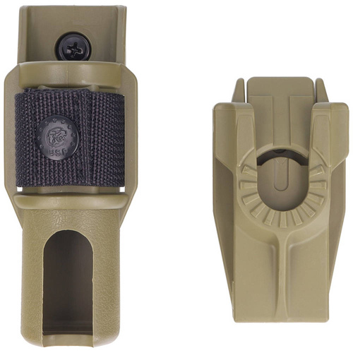 ESP - Uchwyt na pałkę teleskopową z klipsem UBC-05 - Dla pałek 16", 18", 21" - Army Green - BH-54 AG