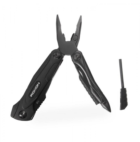 Multitool Roxon Sparkle CM1349 z krzesiwem - Czarny - CM1349