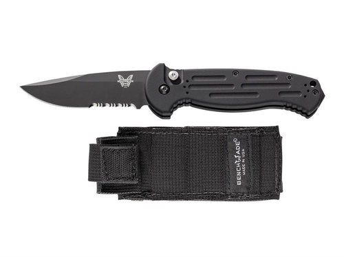 Benchmade - Nóż składany AFO II - 154CM - Czarny - 9051SBK