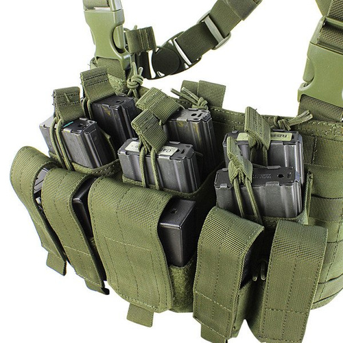 Condor - Kamizelka taktyczna Recon Chest Rig - Zielony OD - MCR5-001