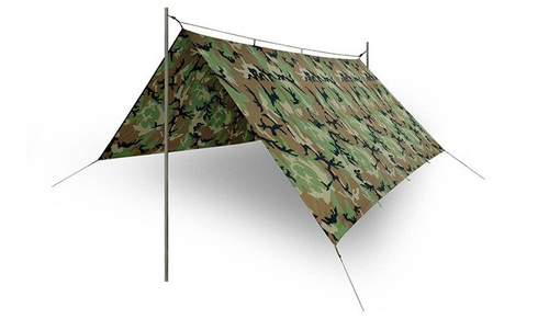 Helikon - Tarp, płachta biwakowa Supertarp® - 300 x 300 cm - Woodland - PO-STP-PO-03 - Tarpy i płachty biwakowe