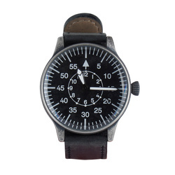 Mil-Tec - Zegarek wojskowy Retro Pilot - Czarny - 15772000