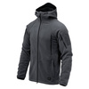 Helikon - Bluza polarowa Patriot Mk 2 - Hybrid Fleece - Shadow Grey / Czarna - BL-PJ2-FH-3501A