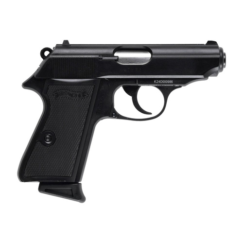 Umarex - Replika ASG pistoletu Walther PPK/S - Green Gas - Czarna - 2.6557