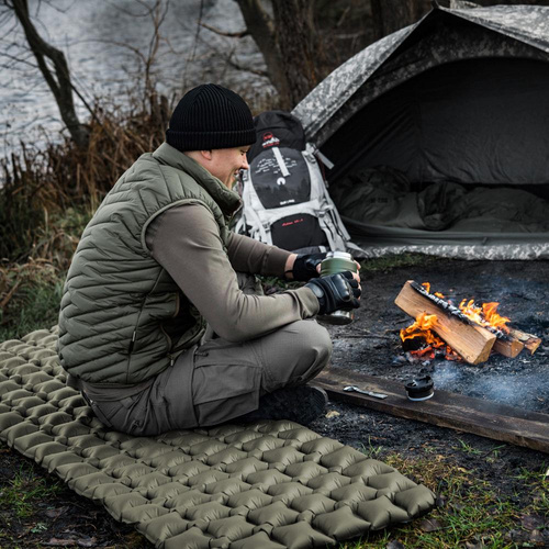 M-Tac - Materac, Karimata dmuchana - 195x60 cm - Oliwkowa - 60018001