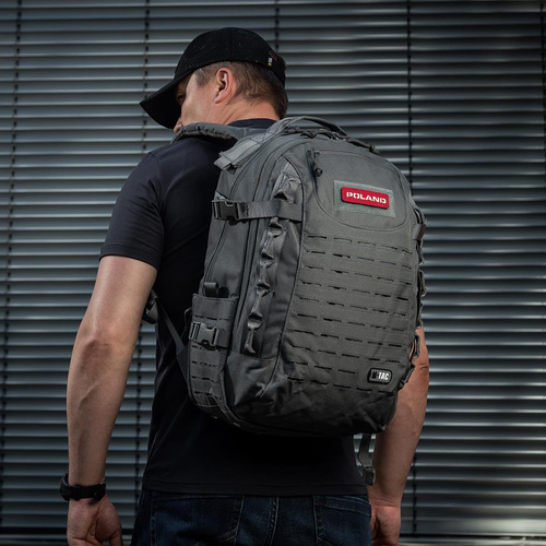 M-Tac - Naszywka Polska - Fluorescencyjna - Czerwona - 51003233