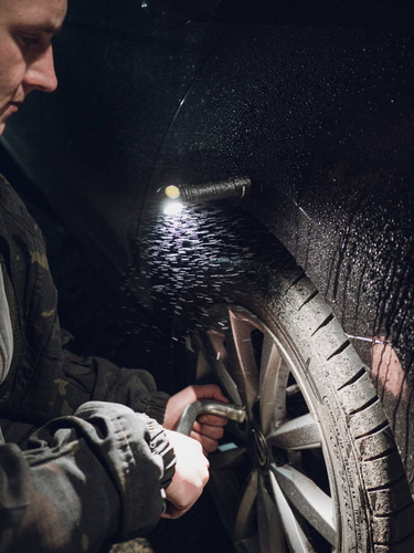 Armytek - Latarka akumulatorowa / czołówka Wizard C2 WR Magnet USB - 1020 lumenów - F06901W